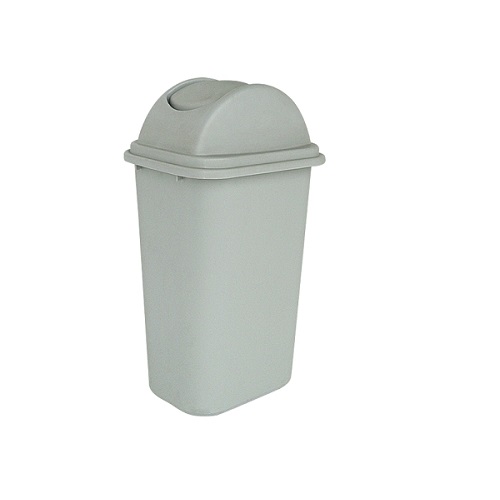 plastic rubbish bins